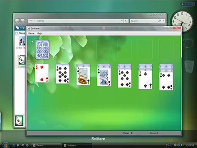 Windows Vista Inkball Game
