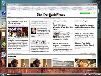 New York Times Reader screencast
