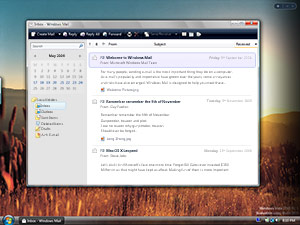 Windows Mail Long Zheng mockup