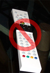 Old Windows Vista Media Center remote
