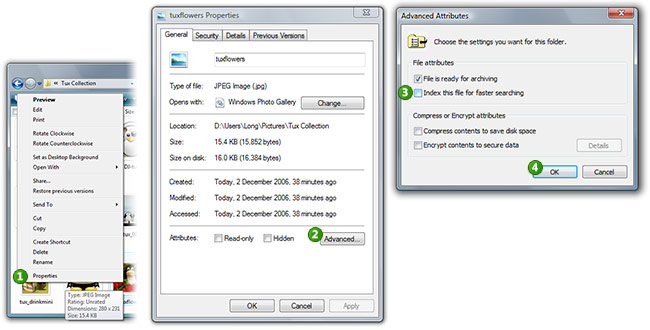 File attributes