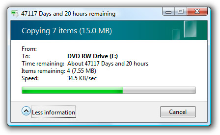 About 47117 days and 20 hours remaining