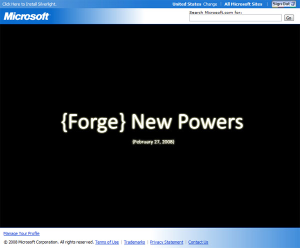 Microsoft Open Source Hero - Forge New Powers February 27