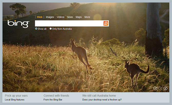 Bing Australia