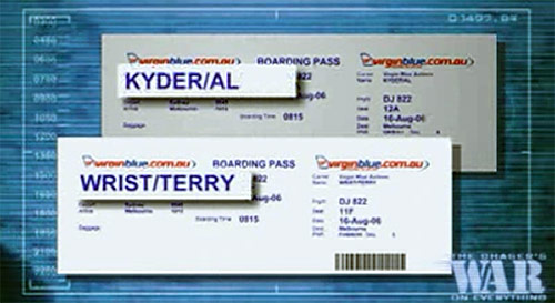 Al Kyder boarding pass