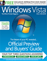 Official Windows Vista magazine cover