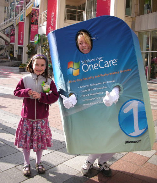 Windows Live OneCare advertising suit